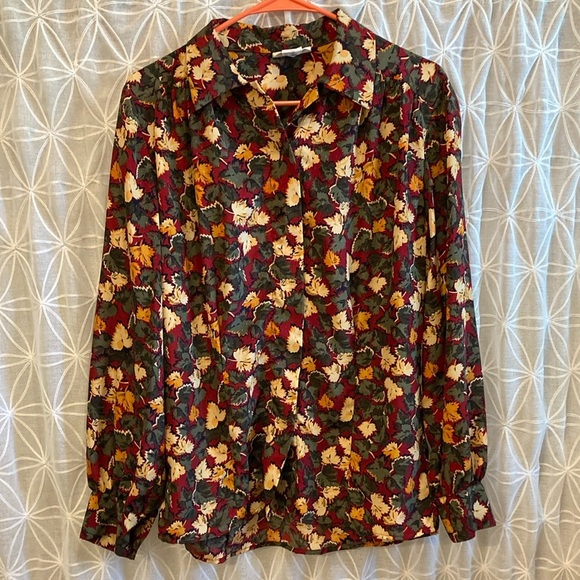 Vintage Evan Picone Blouse - Picture 1 of 10